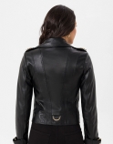 Anna Biker Leather Jacket - image 6 of 6 in carousel